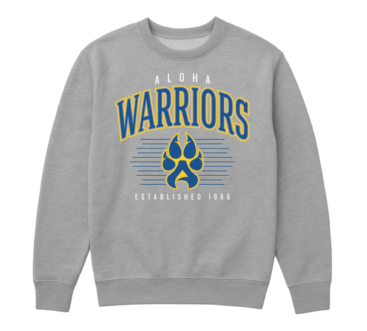 Retro Crest Crew Neck