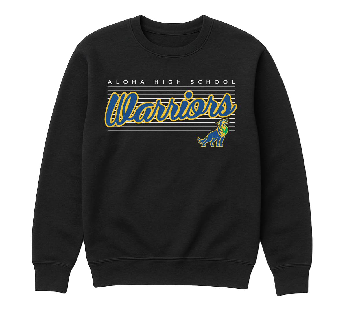 Retro Script Crew Neck