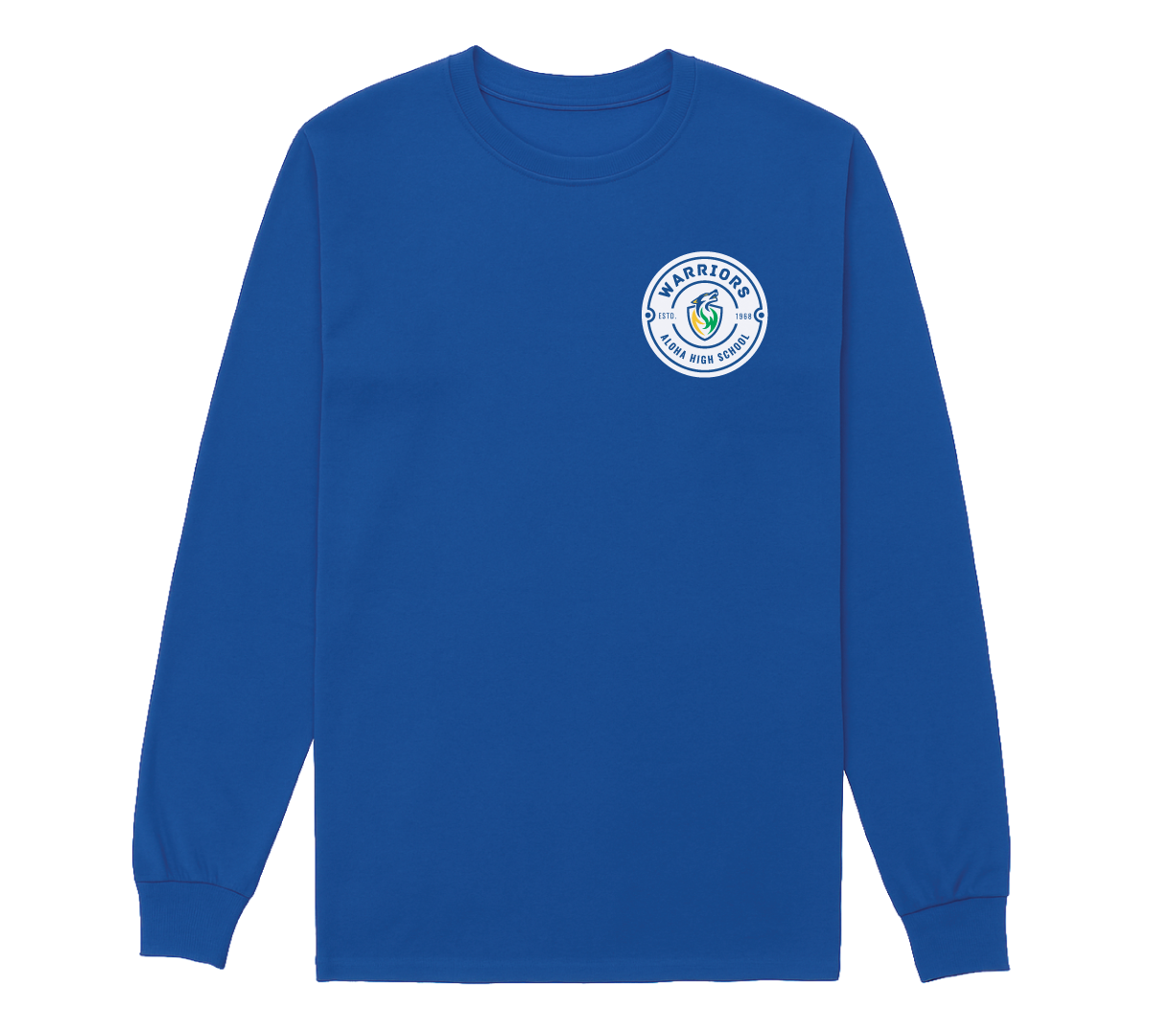 Circular Badge Long Sleeve Tee